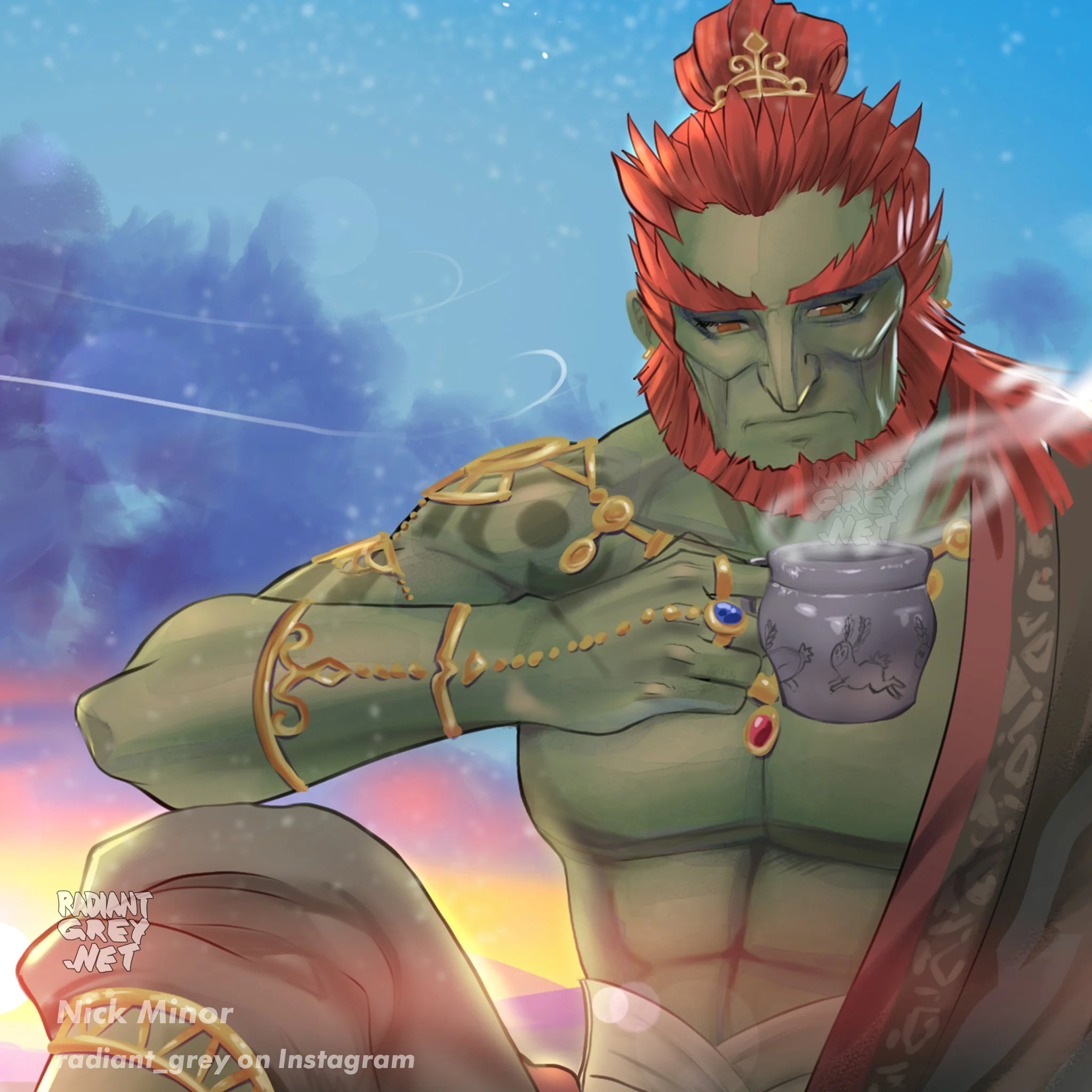 Ganondorf - planning phase — Radiant Grey